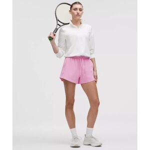 Lululemon Athletica | Court Rival High-Rise Short 3" in Pink Frosting ~ US 8